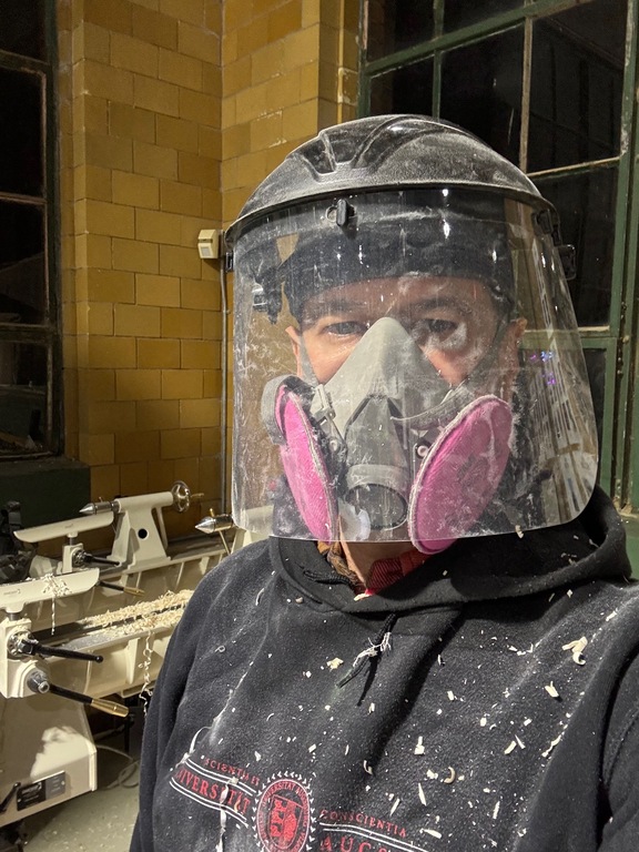 The cabinetmaker at work