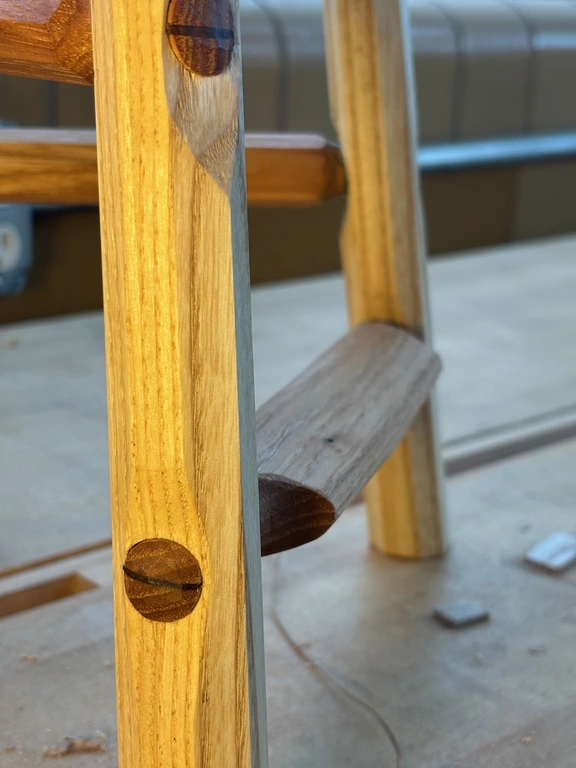 Small Stool for Putting on Your Shoes